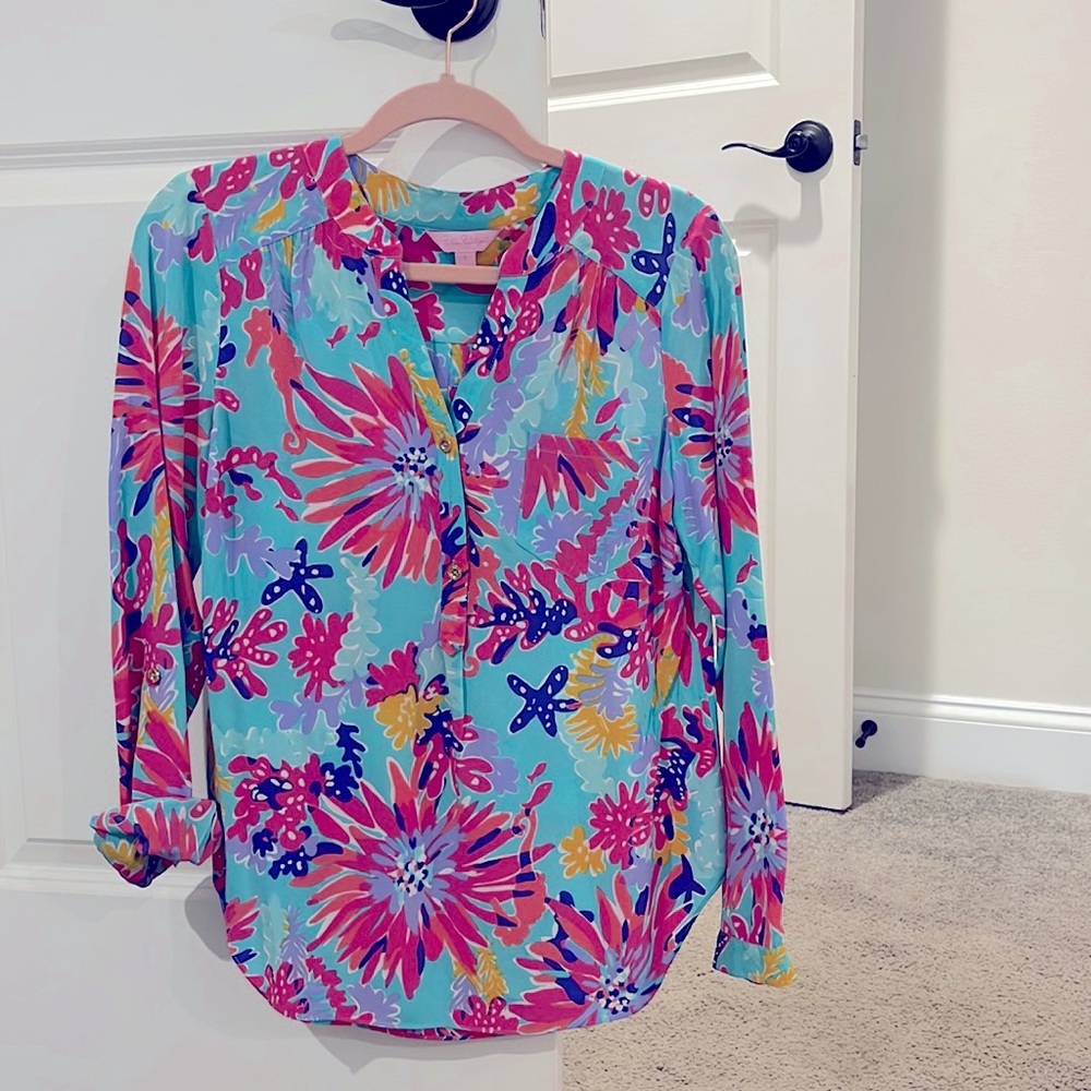 Lilly Pulitzer Silk Tunic